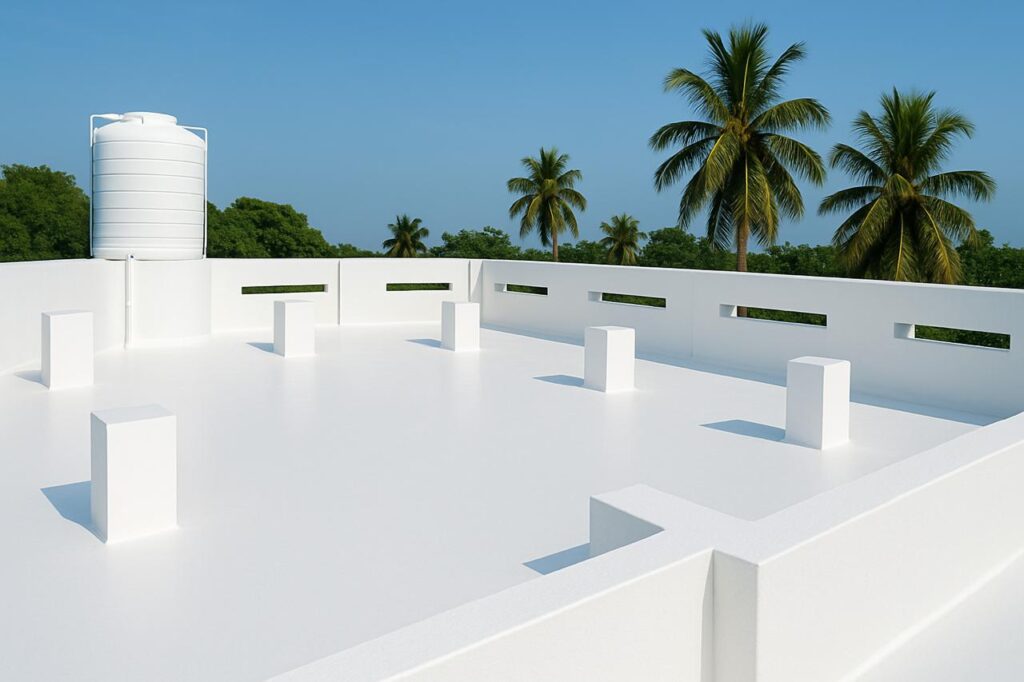 Terrace waterproofing